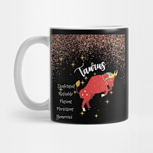 Taurus Zodiac Sign Astrology Tshirt Mug